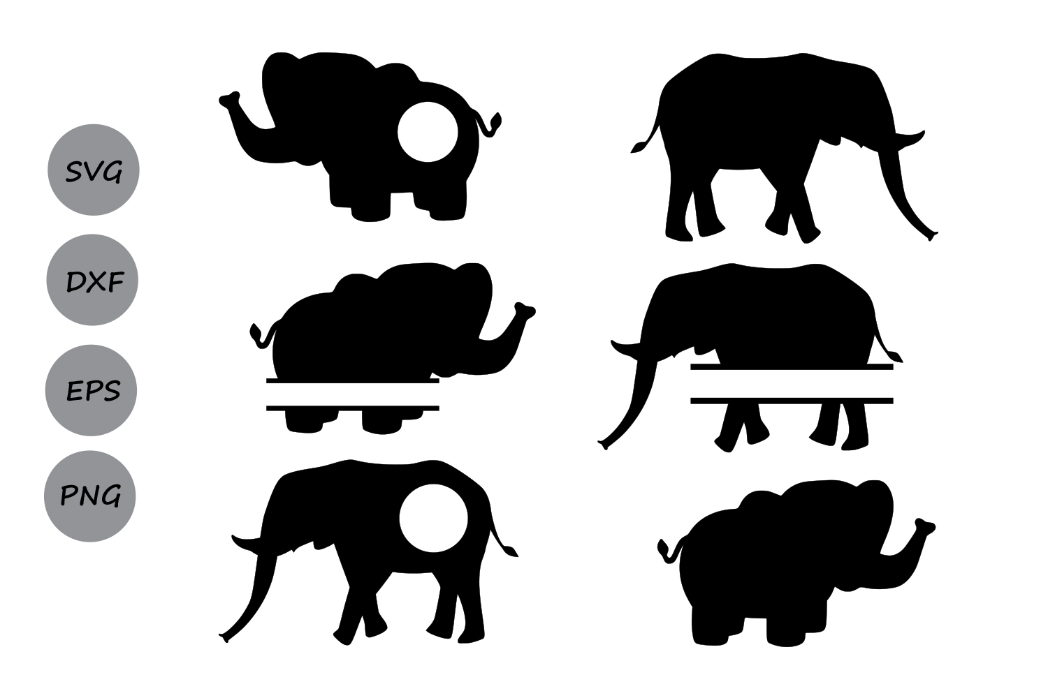 Free Free Elephant Monogram Svg 119 SVG PNG EPS DXF File