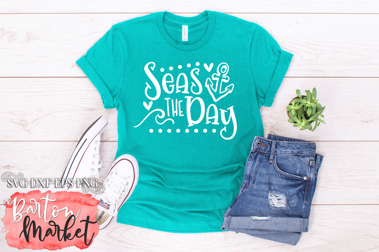 Seas The Day Svg Dxf Eps Png