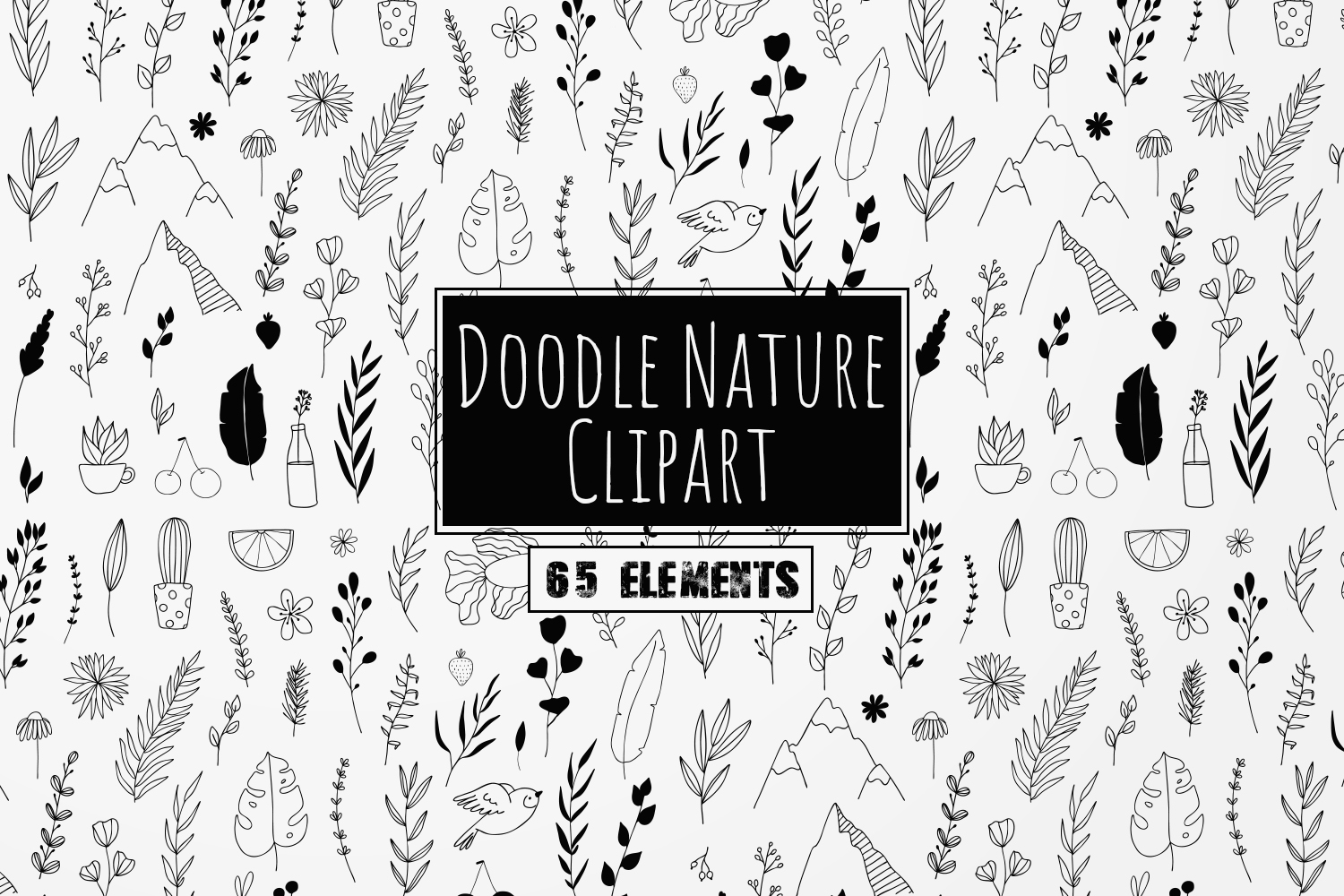 Doodle Nature Clipart