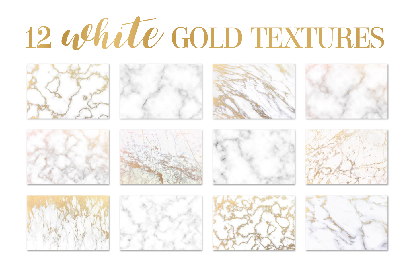 White gold marble texture background