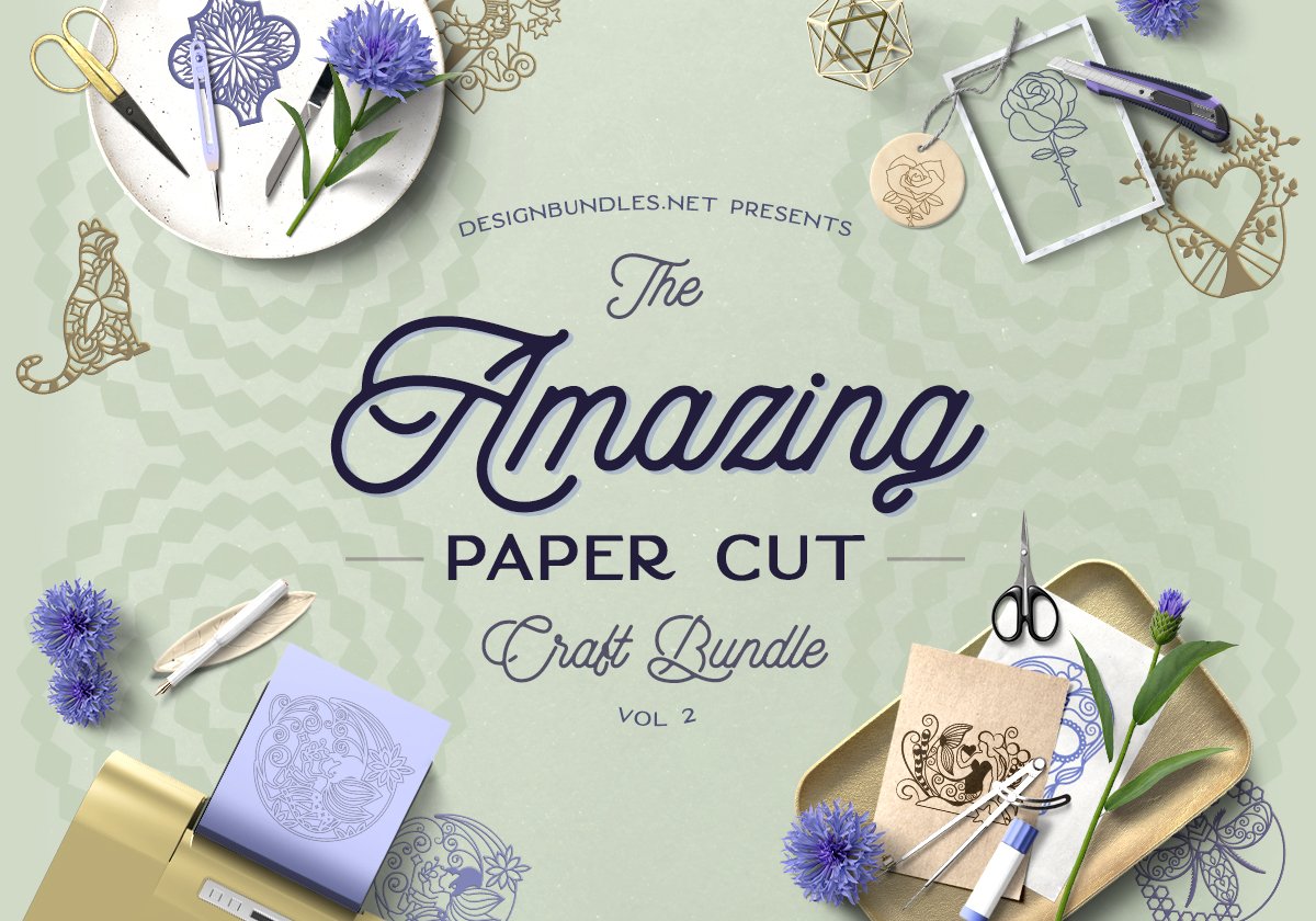 Download The Amazing Paper Cut Bundle 2 Designbundles