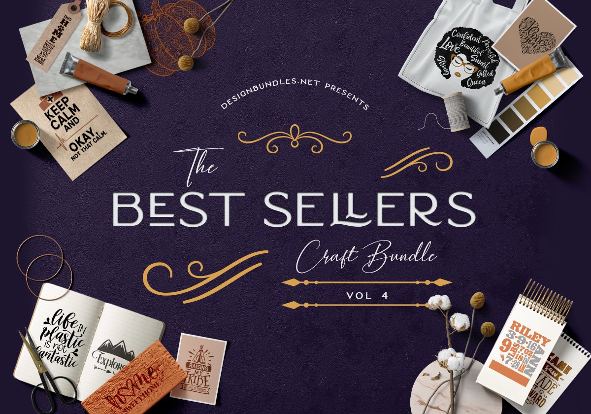 Download The Best Sellers Craft Bundle Volume 4 Designbundles