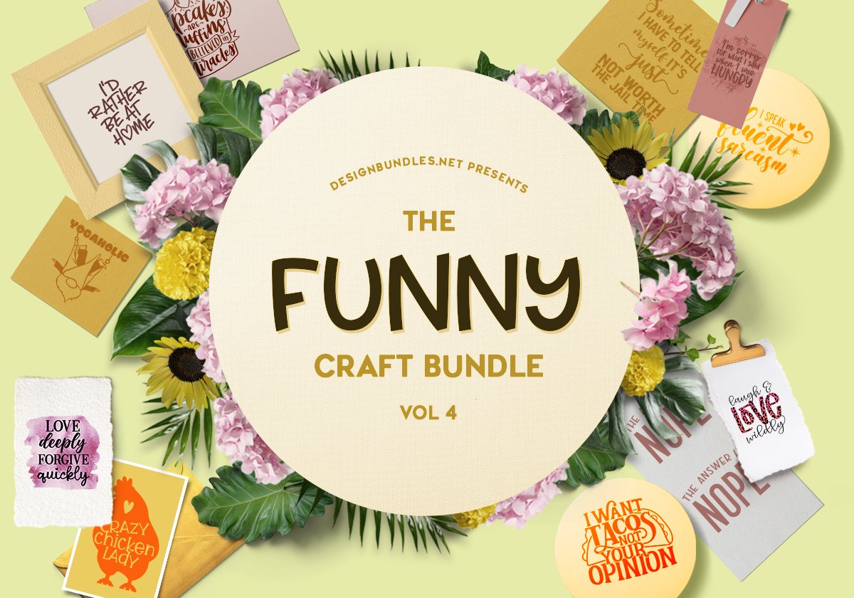 Download The Funny Craft Bundle 4 Design Bundles