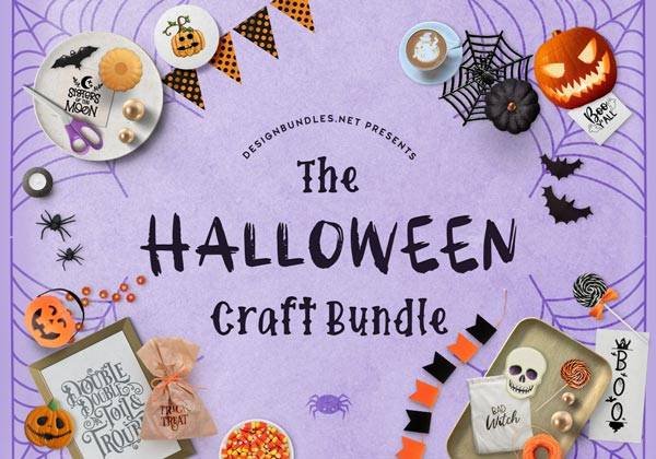 The Halloween Craft Bundle Cover