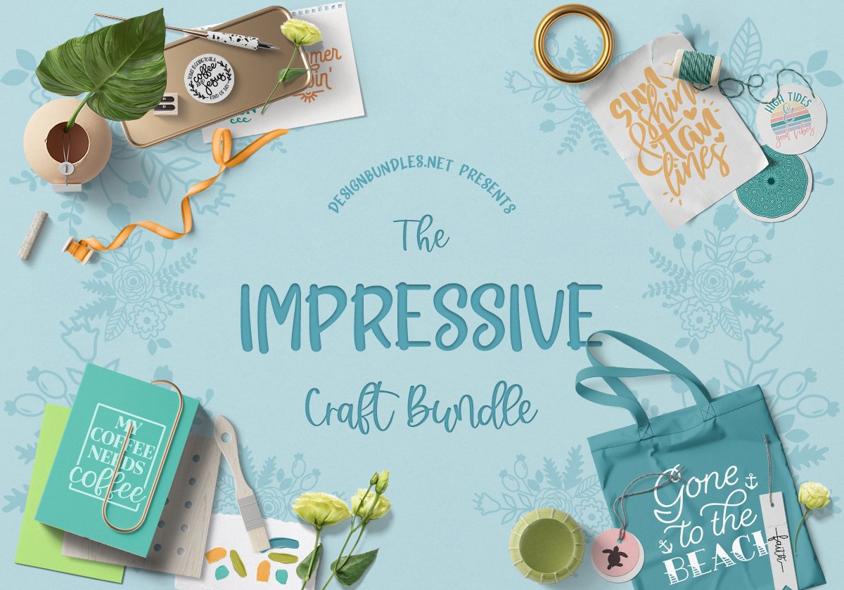 Download The Impressive Craft Bundle Designbundles