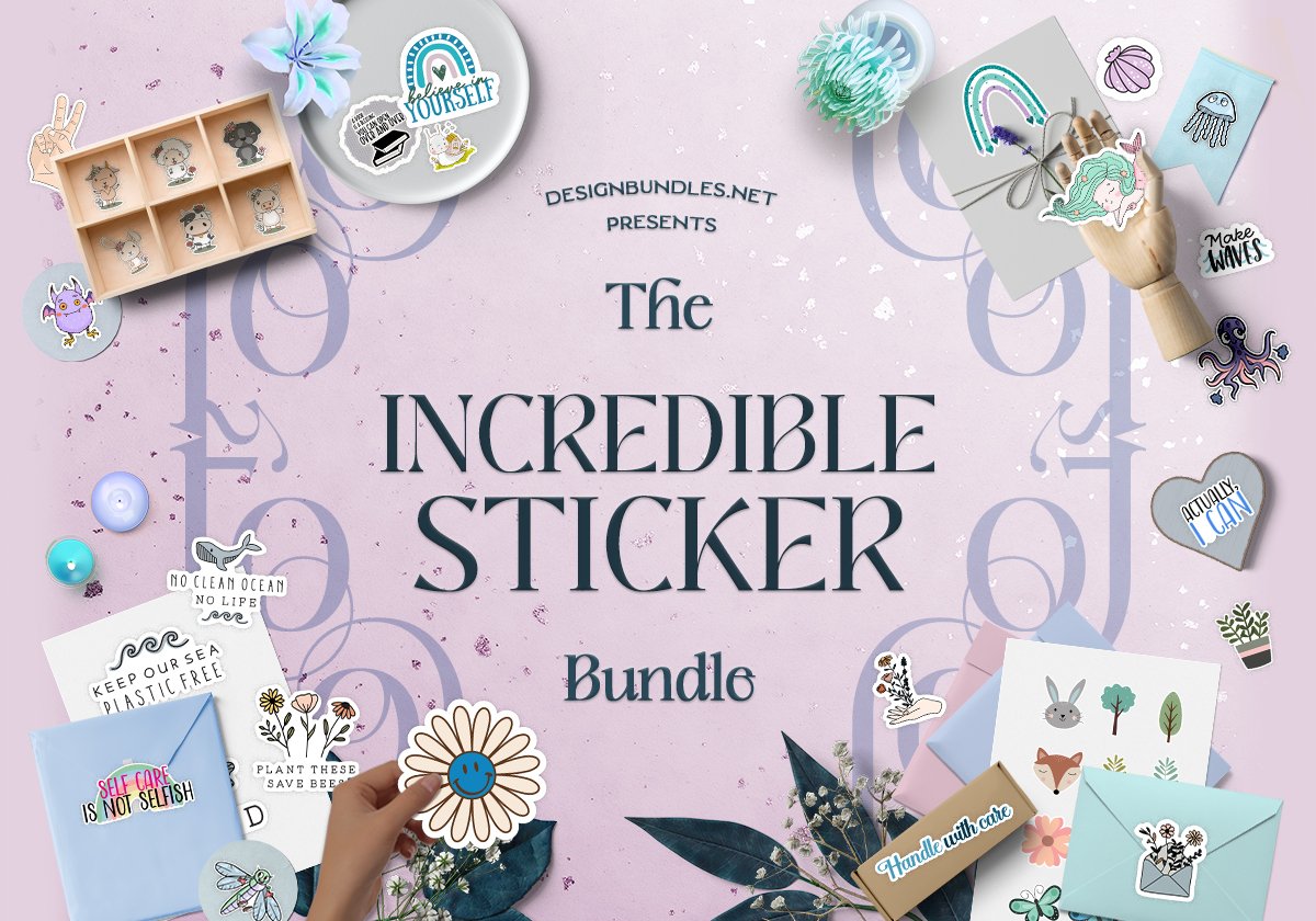 The Incredible Sticker Bundle Cover