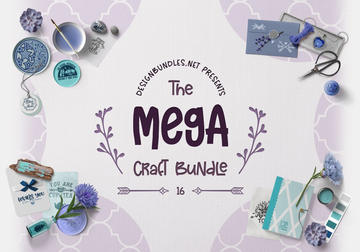Download The Mega Craft Bundle 16 Designbundles