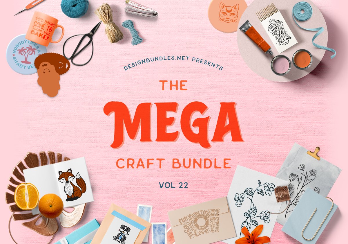 Download The Mega Craft Bundle Volume 22 Design Bundles
