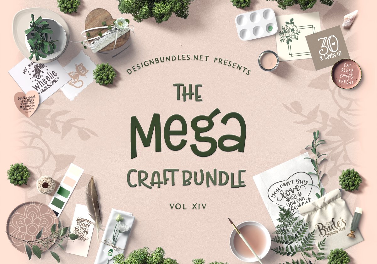 The Mega Craft Bundle XIV Cover