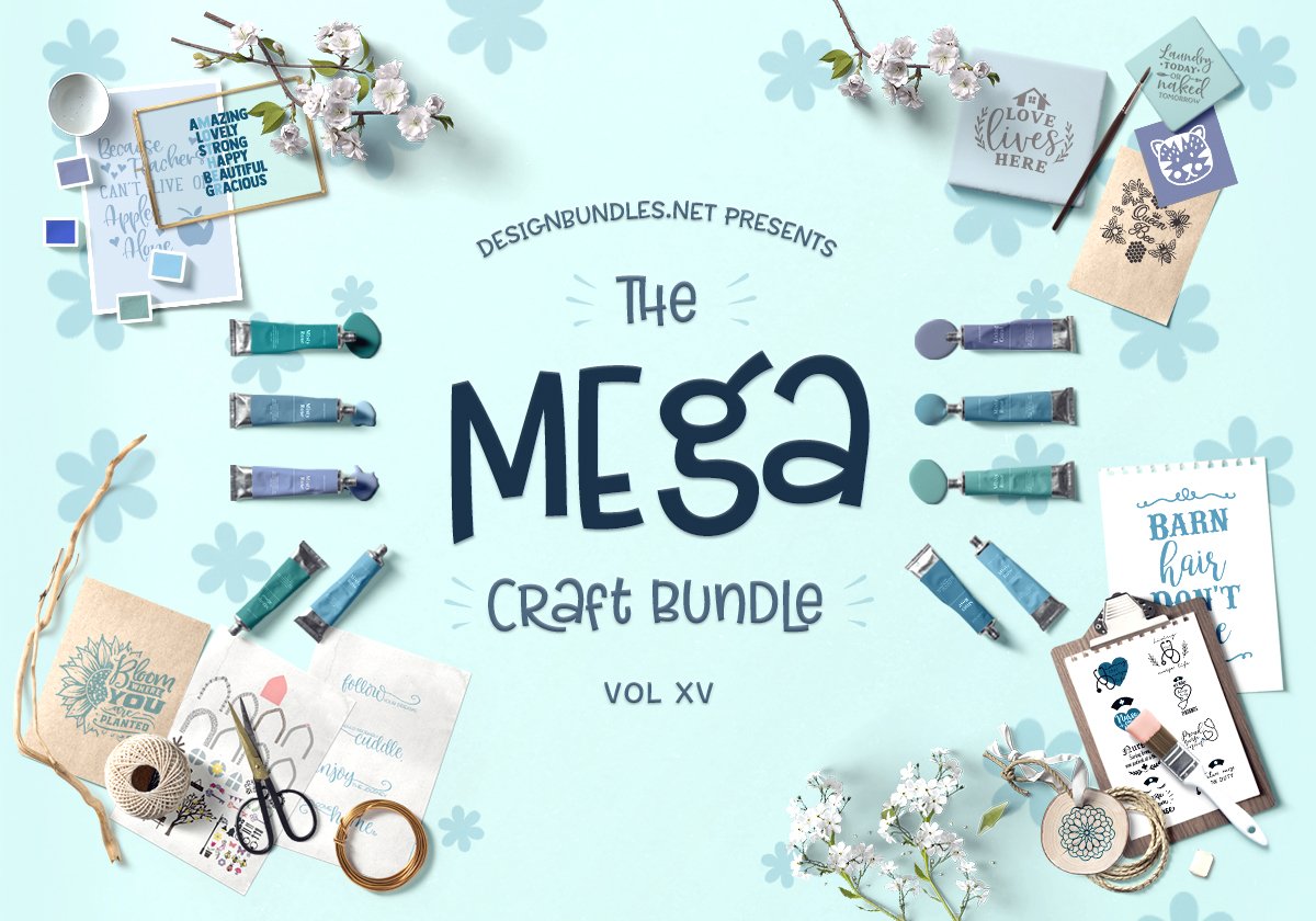 The Mega Craft Bundle XV Cover