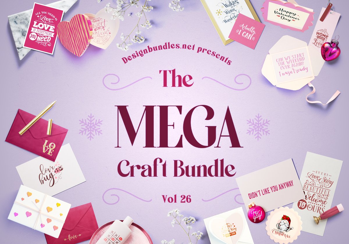 The Mega Craft Bundle 26 Cover