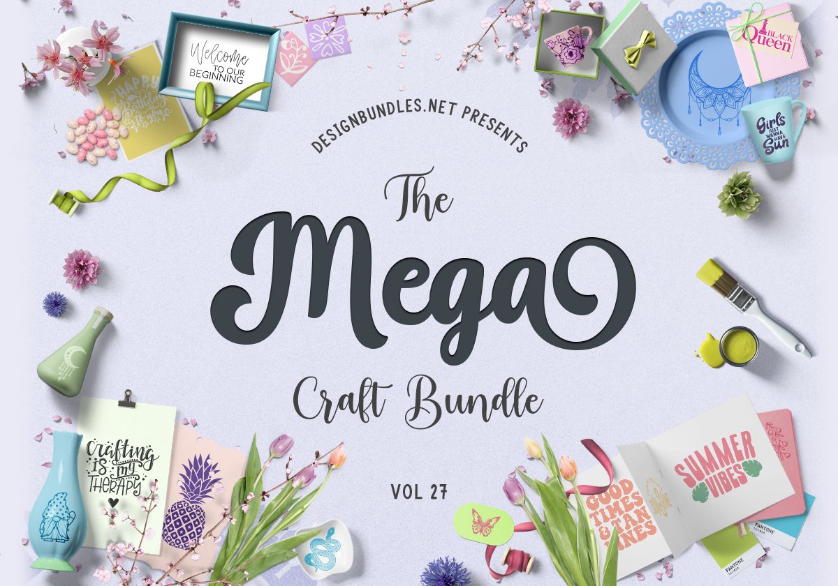 The Mega Craft Bundle Volume 27 Cover