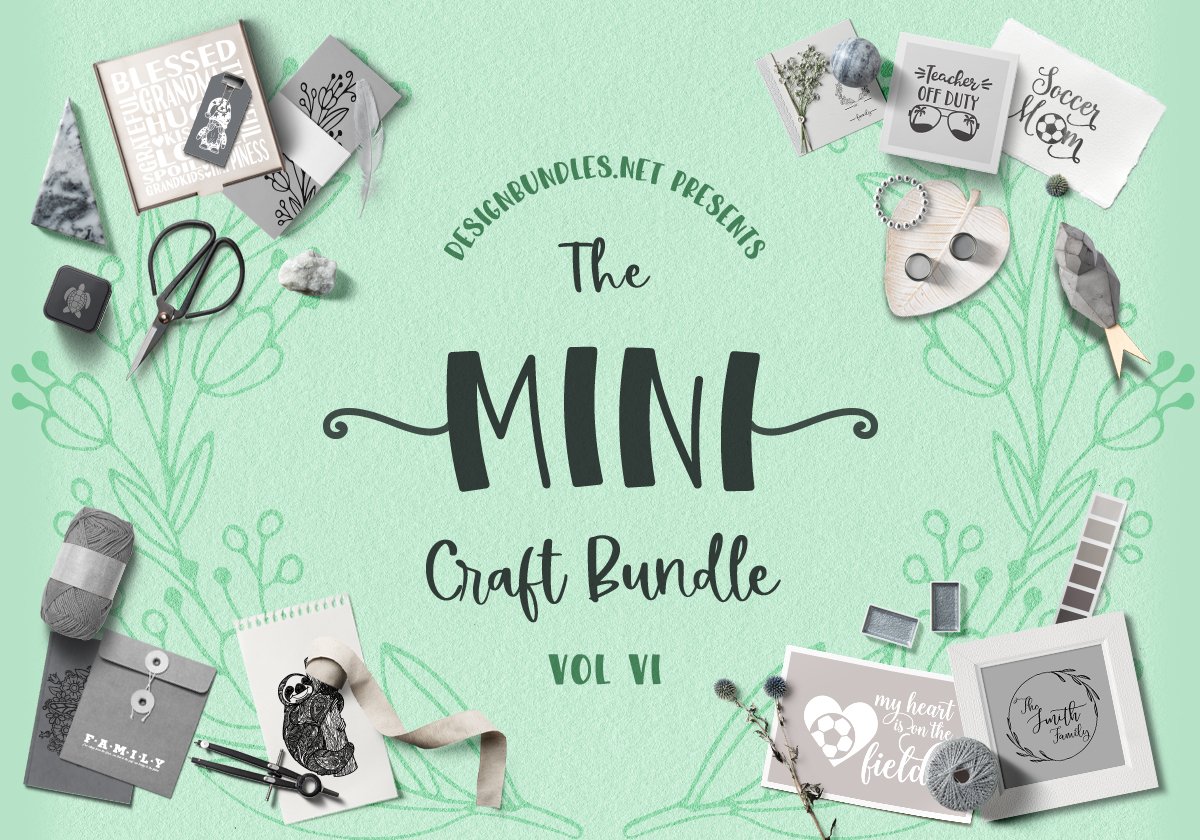 Download The Mini Craft Bundle Vi Designbundles