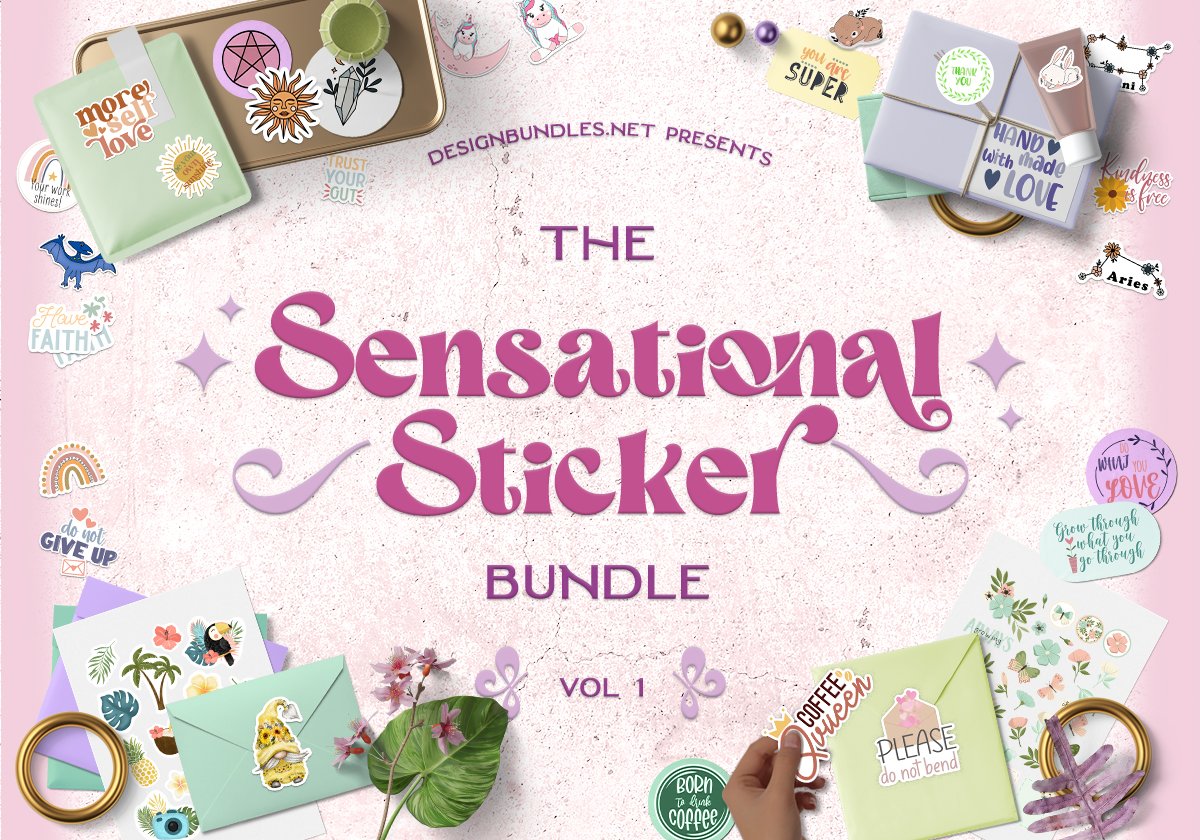 The Sensational Sticker Bundle Cover