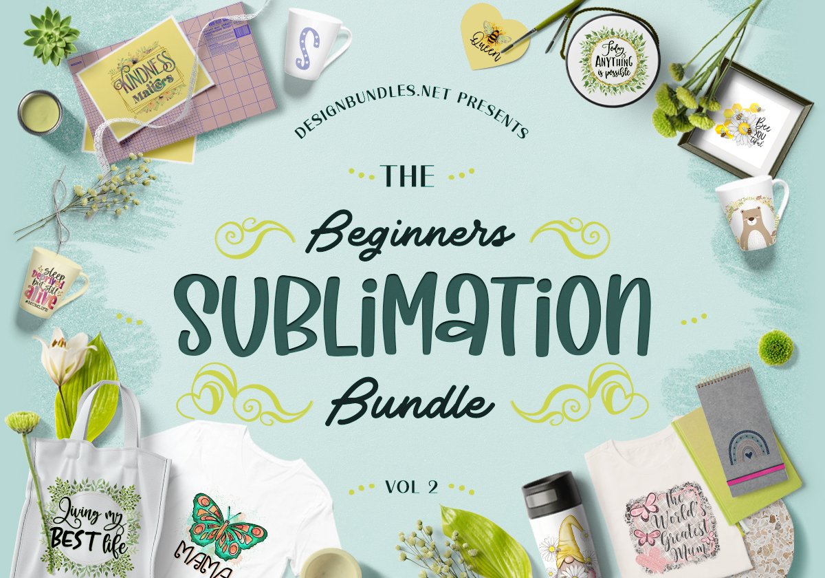 The Beginners Sublimation Bundle Volume II Cover