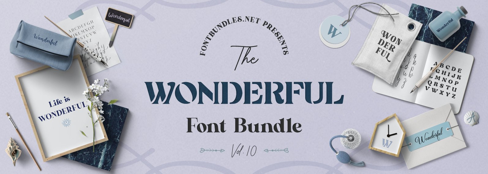 The Wonderful Font Bundle 10 Cover