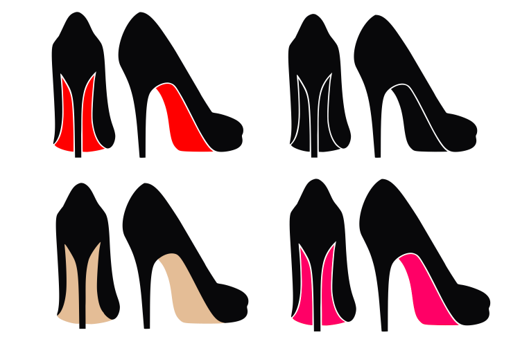High heels svg