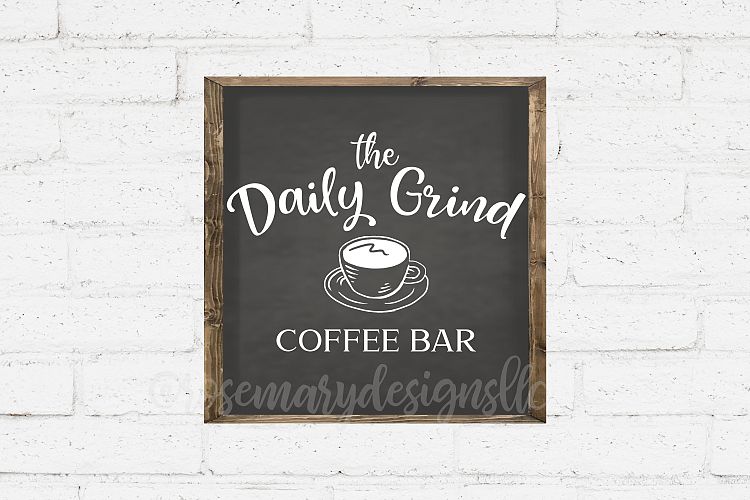 Daily Grind Coffee Bar SVG