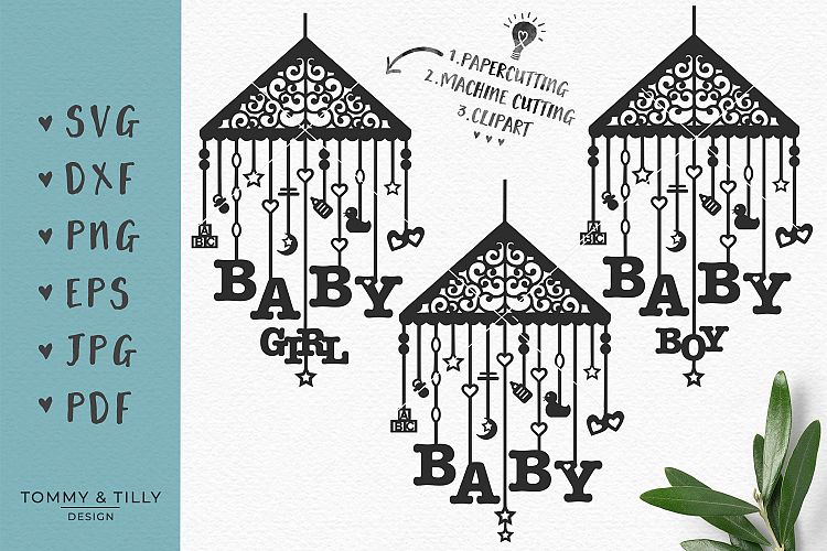 Download Free Svgs Download Baby Mobile Bundle Svg Dxf Png Eps Jpg Pdf Cutting File Free Design Resources