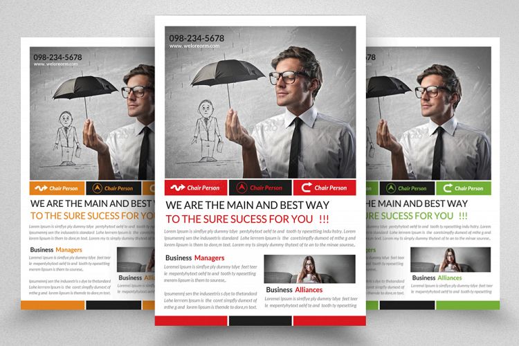 Business Insurance Company Flyer