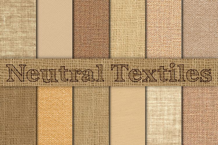 Neutral Burlap, Linen & Canvas example image 1
