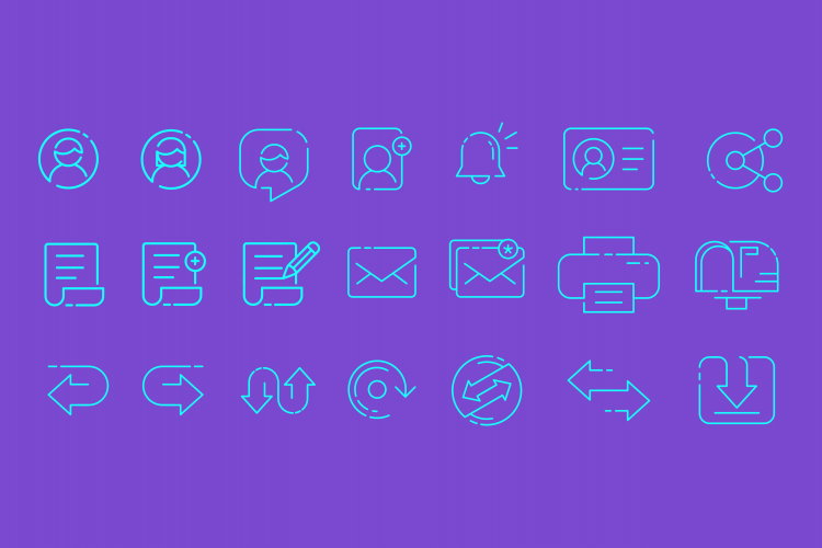 Application UI Iconset