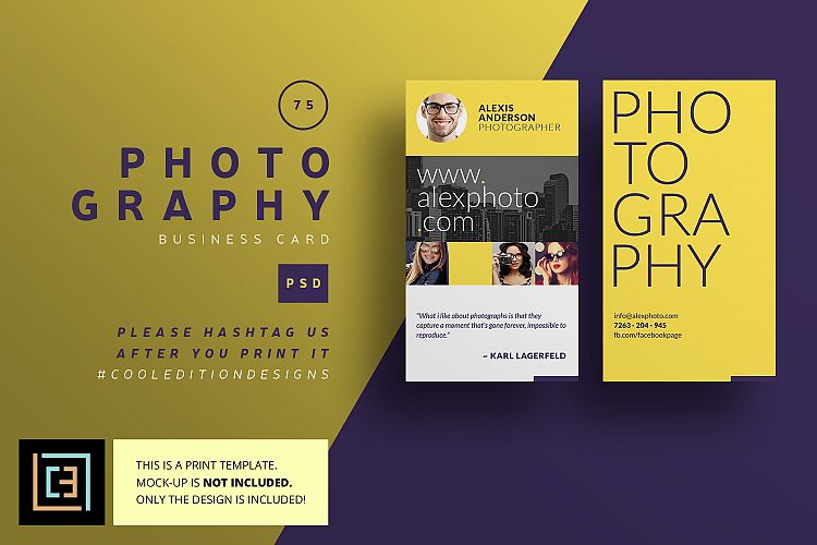 Photography Business Card - BC075
