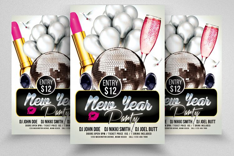 New Year Party Flyer