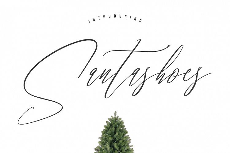 Santashoes Typeface