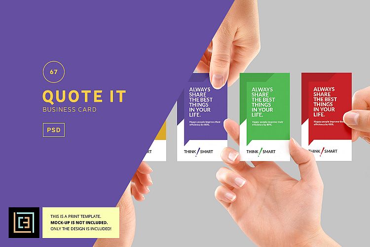 Quote it Business Card - BC067