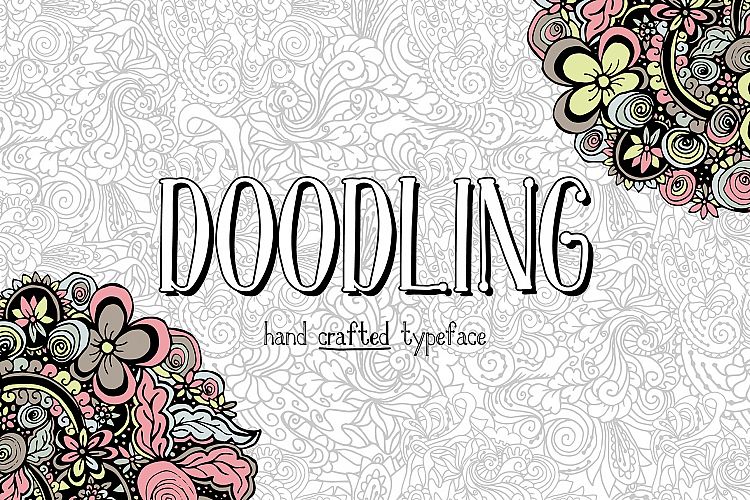 Doodling - hand crafted typeface