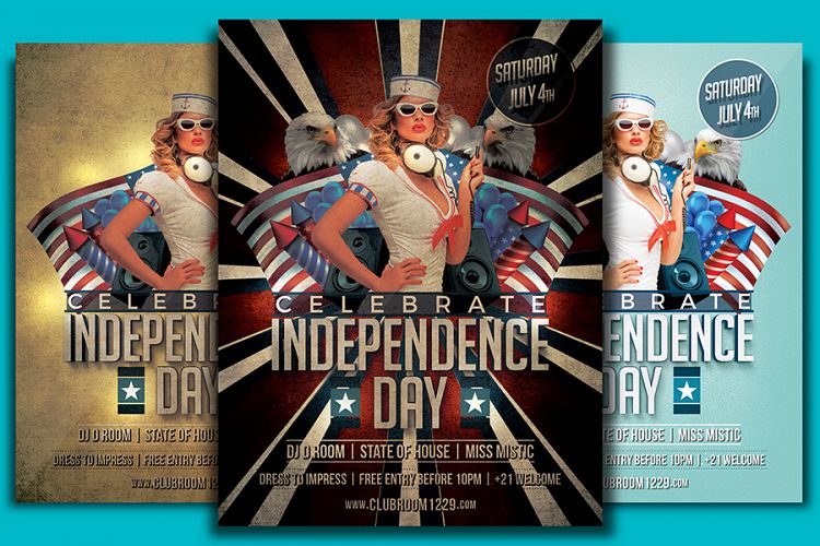 Independence Day Flyer Template