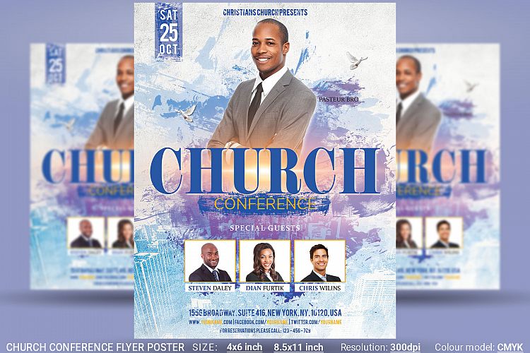 Church Conference Flyer Poster