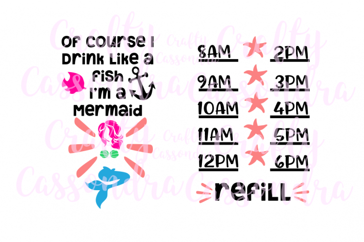 of course I drink like a fish Im a mermaid