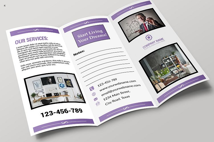 Real Estate Trifold