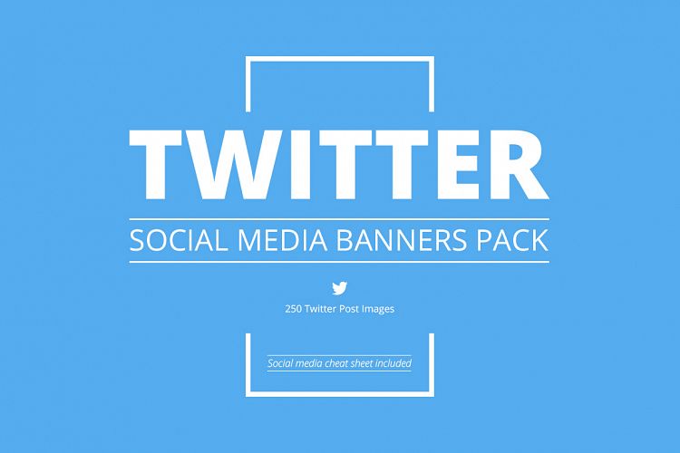 Twitter Social Media Banners Pack