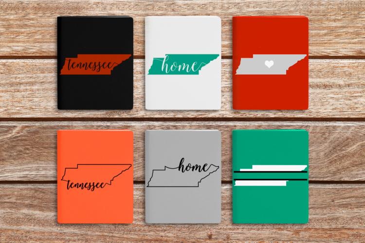 State of Tennessee SVG File Cutting Template