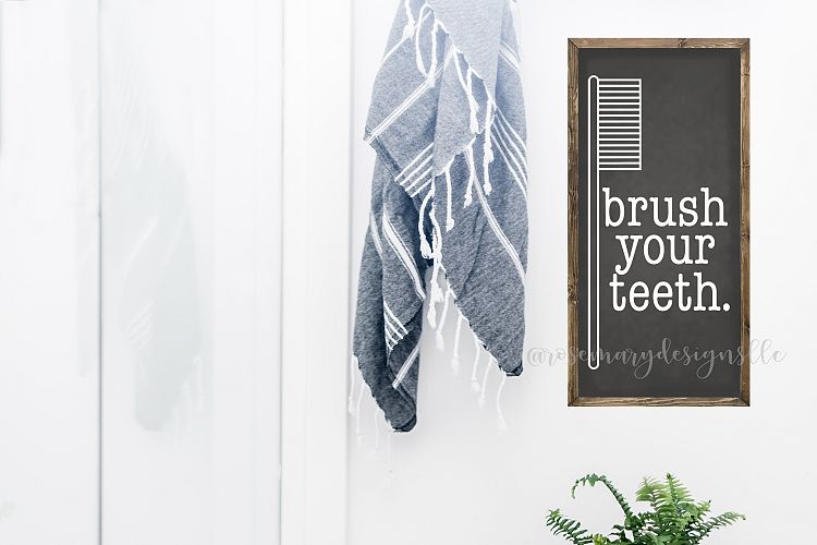 Brush Your Teeth - SVG