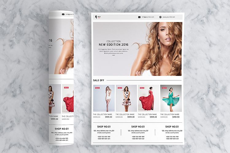 Fashion Product Display Flyer