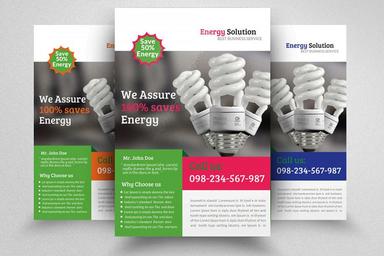 Save Energy Solution Flyer