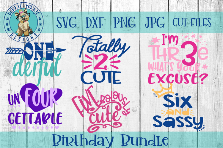 Birthday Bundle - Kids - SVG Cut File