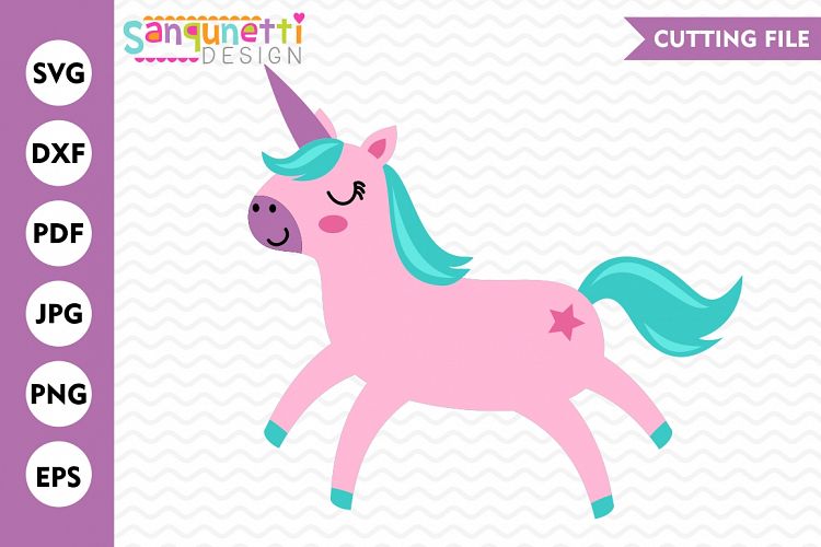 Pink unicorn SVG, Unicorn SVG, unicorn cut file