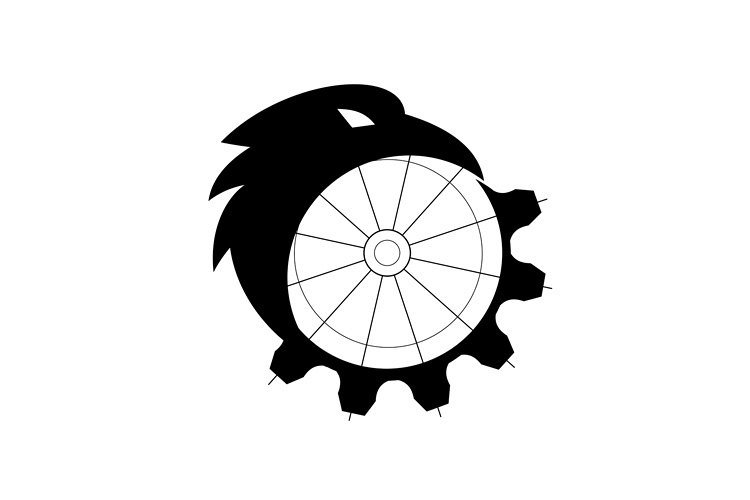 Raven Merging to Cog Icon