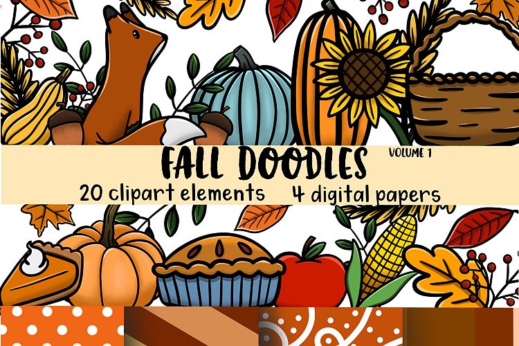 fall clipart, thanksgiving clipart, leaf clipart, fall clip