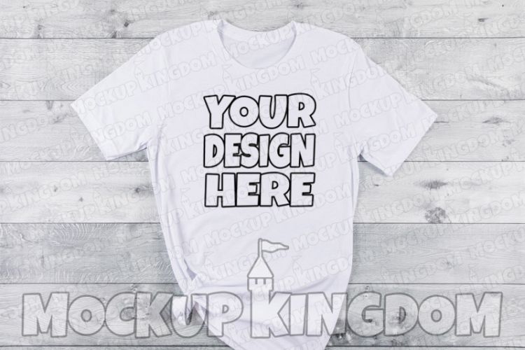 Unisex Crew Neck Shirt Mockup, Bella Canvas Mockup