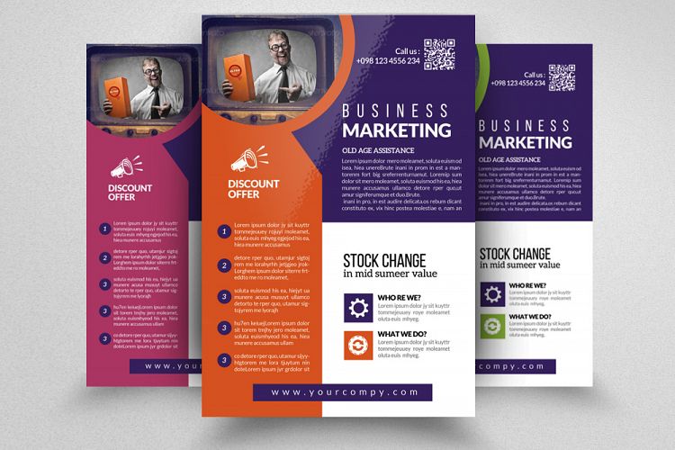 Advertisment Company Flyer Template