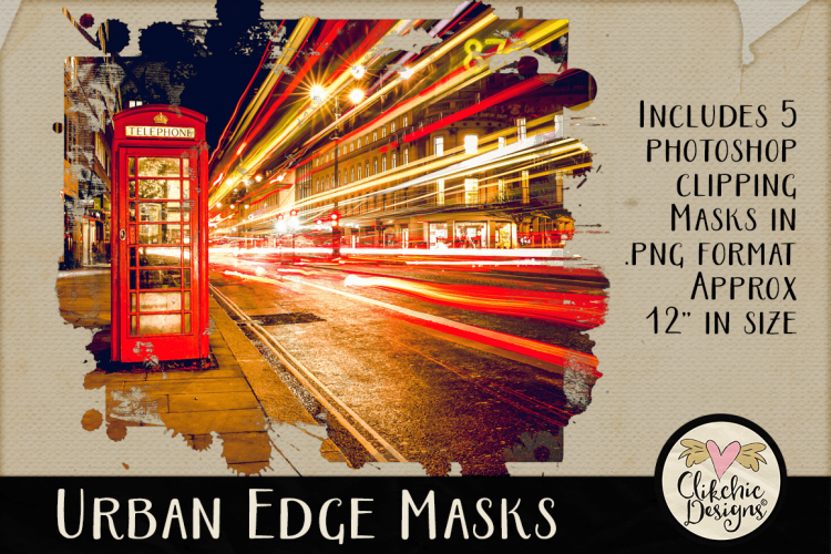 Clipping Masks - Urban Edge Photography Masks & Tutorial