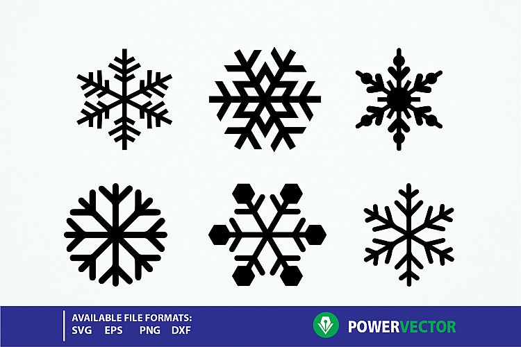 Snowflakes svg