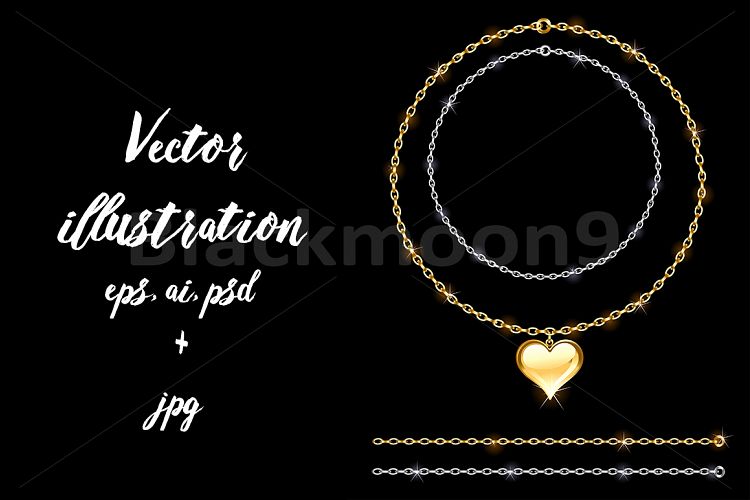 Gold and Silver Chains