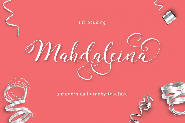 Mahdaleina Typeface